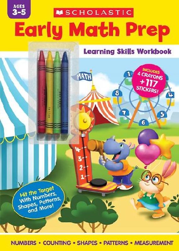 Early Math Prep Learning Skills Workbook