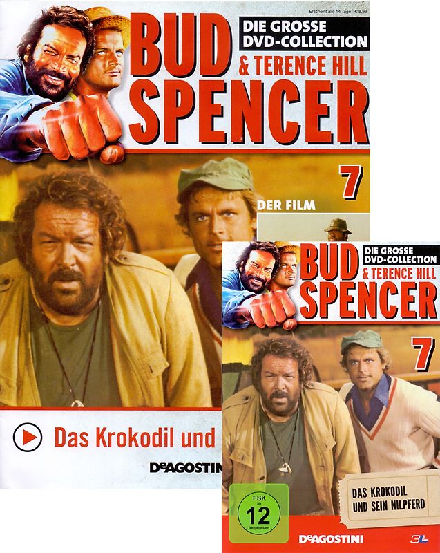 Bud Spencer &Terence Hill - Die Grosse DVD-Collection: Nr. 7 - Das Krokodil und sein Nilpferd [Zeitschrift, inkl. DVD]
