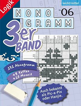 Nonogramm 3er-Band Nr. 6
