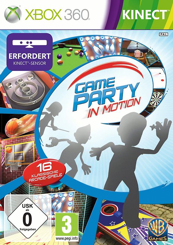 Game Party in Motion [Kinect erforderlich, Software Pyramide] Xbox 360