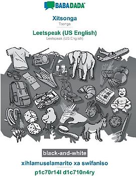 Xitsonga - Leetspeak (US English), xihlamuselamarito xa swifaniso, BW
