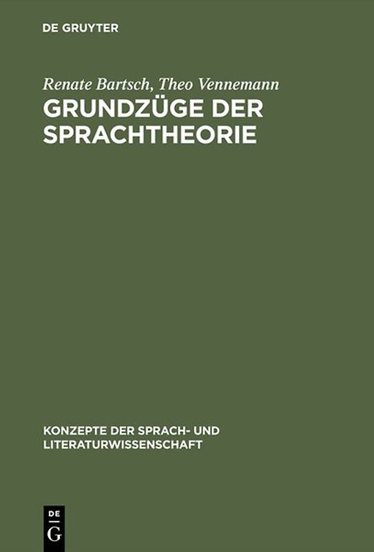 Grundzüge der Sprachtheorie