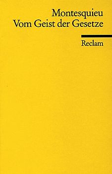 Vom Geist der Gesetze