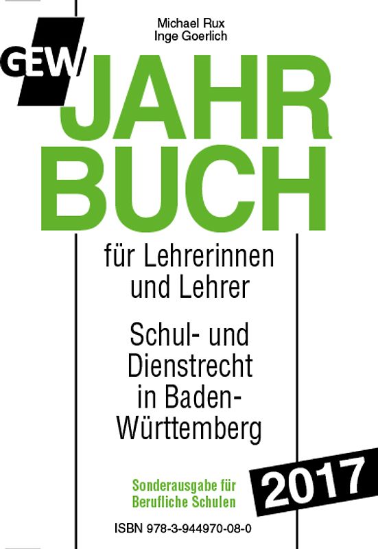GEW-Jahrbuch 2017 Berufl. Schulen