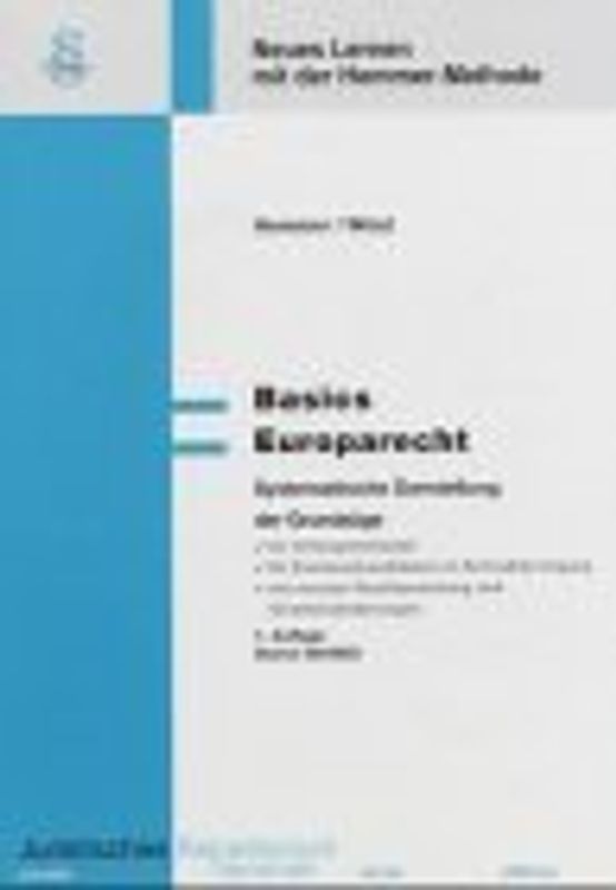 Basics Europarecht