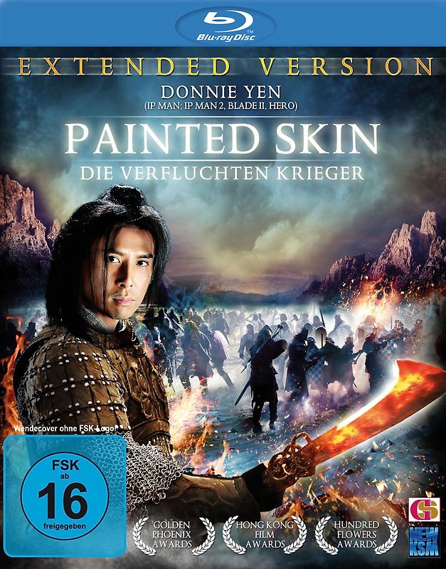 Painted Skin - Die verfluchten Krieger [Extended Version] Blu-ray Disc