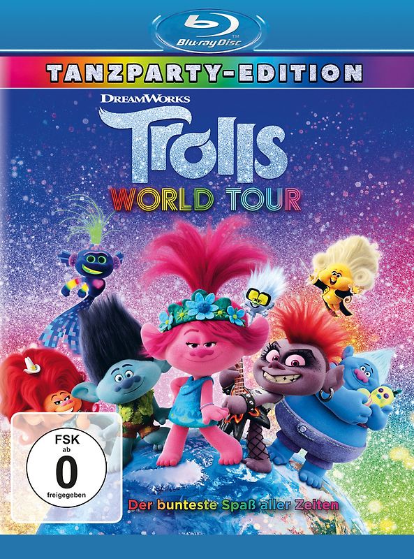 Trolls World Tour Blu-ray Disc