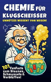 Chemie für Klugscheißer - Unnützes Wissen? Von wegen! 101 FunFacts zum Staunen, Schmunzeln & Verblüffen. Chemiewissen in spannenden Geschichten.