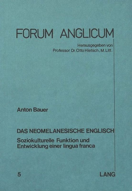 Das neomelanesische Englisch