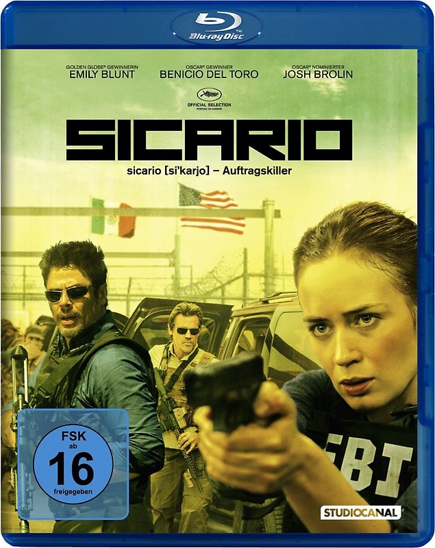 Sicario Blu-ray Disc