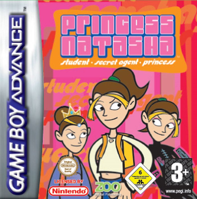 Princess Natasha: Student-Secret Agent-Princess Nintendo Game Boy Advance