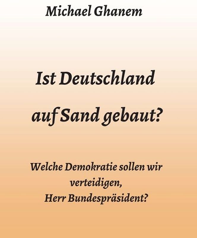 Ist Deutschland auf Sand gebaut?