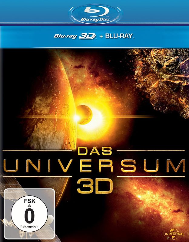 Das Universum 3D [inkl. 2D Version] 3D Blu-ray Disc