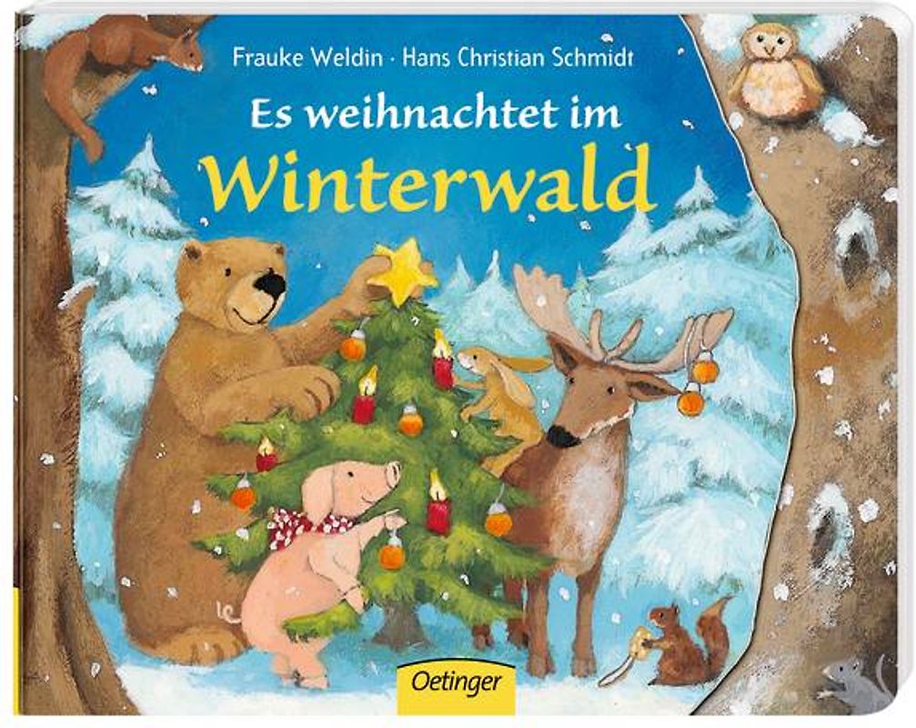 Es weihnachtet im Winterwald