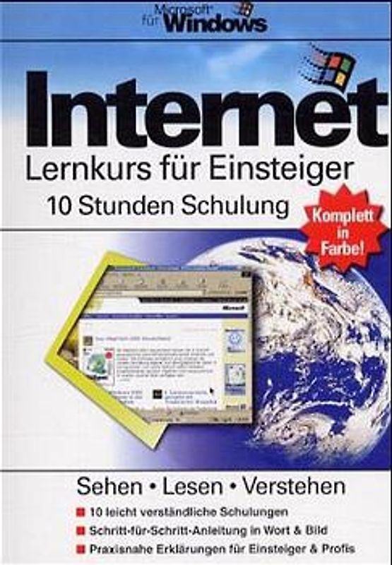 Internet-Lernkurs für Einsteiger. 10 Stunden Schulung