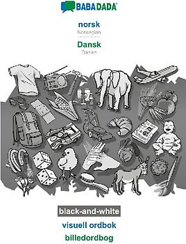 norsk (bokmål) - Dansk, visuell ordbok, BW