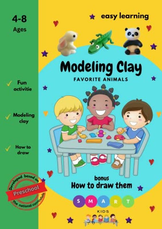 Modeling Clay: Modeling Clay Book for Kids - A Clay Play Book full of Clay Projects for Kids