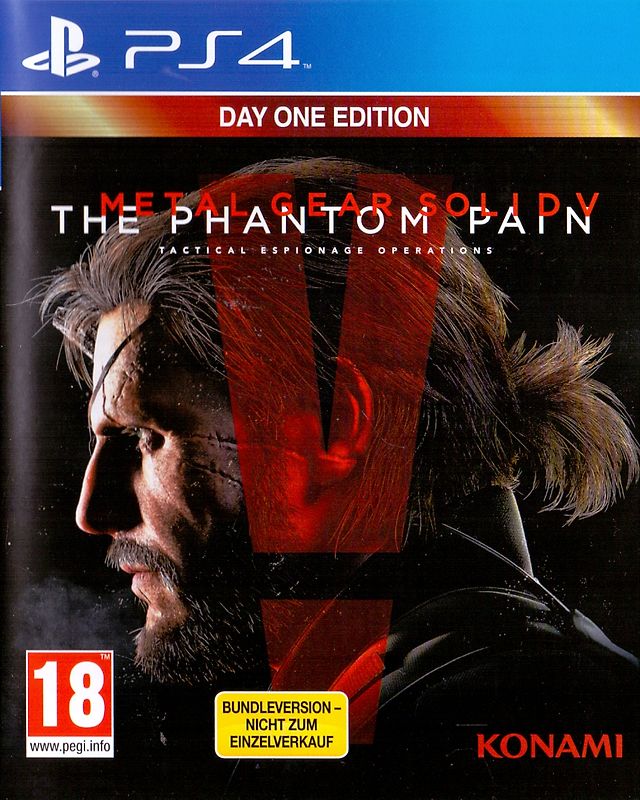 Metal Gear Solid V: The Phantom Pain [Day One Edition, Bundle Copy, Internationale Version] PlayStation 4