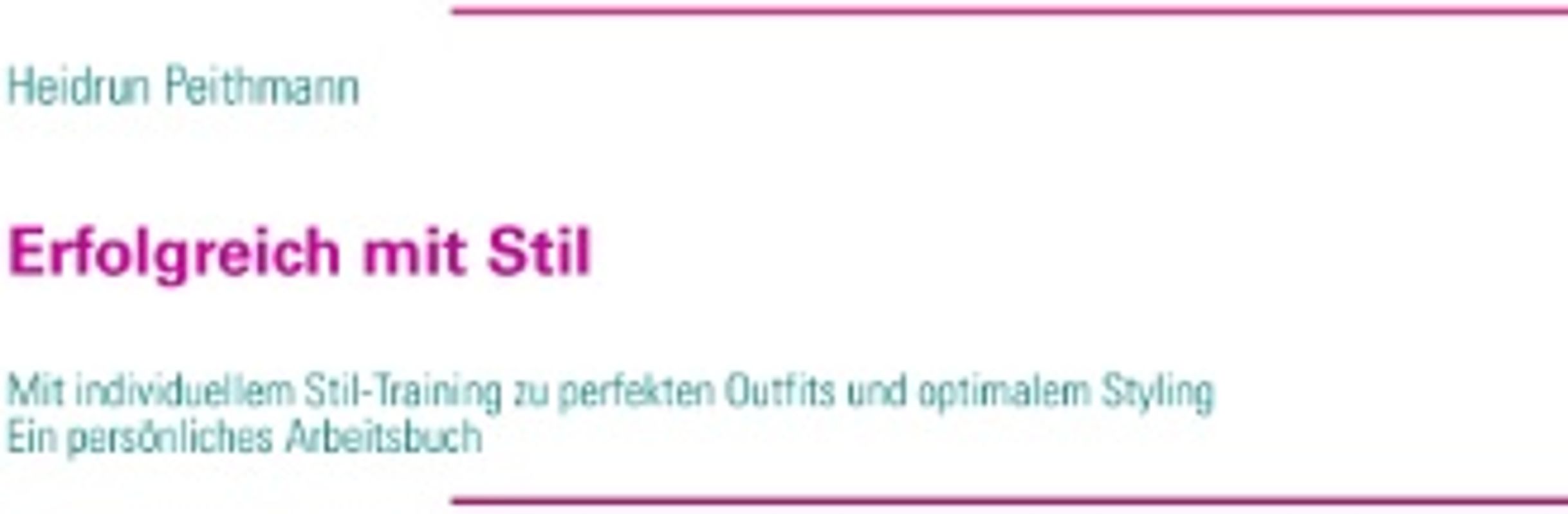 Erfolgreich mit Stil