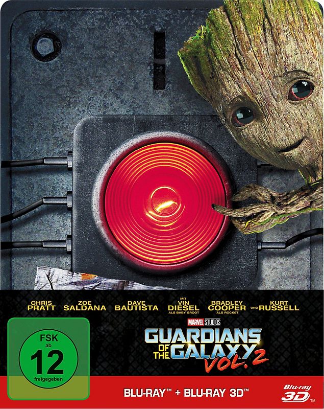 Guardians of the Galaxy Vol. 2 3D [inkl. Blu-ray, Steelbook] 3D Blu-ray Disc