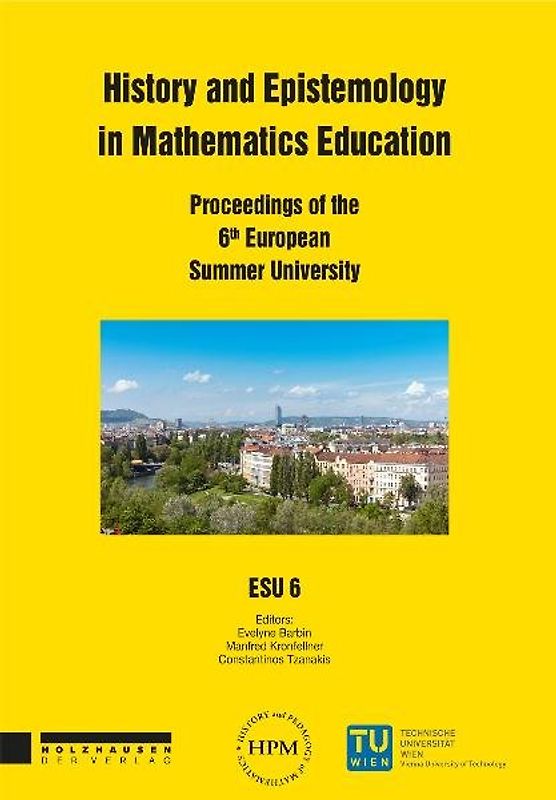 History and Epistemology in Mathematics Education