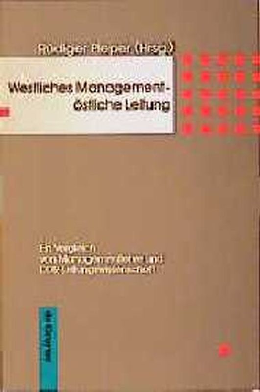 Westliches Management - östliche Leitung