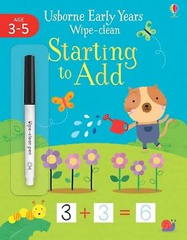 Starting to Add (Usborne Early Years Wipe-Clean): 1 (Usborne Early Years Wipe-clean, 12)