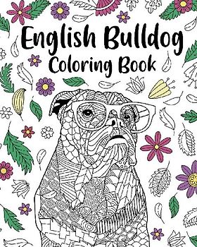 English Bulldog Coloring Book