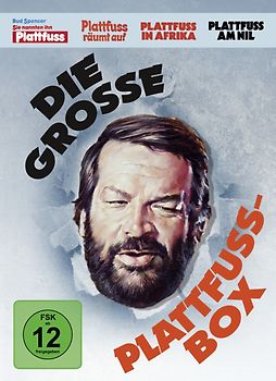 Bud Spencer - Die Plattfuß-Box [4 DVDs] DVD
