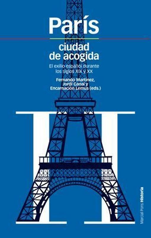 París, ciudad de acogida : el exilio español durante los siglos XIX y XX