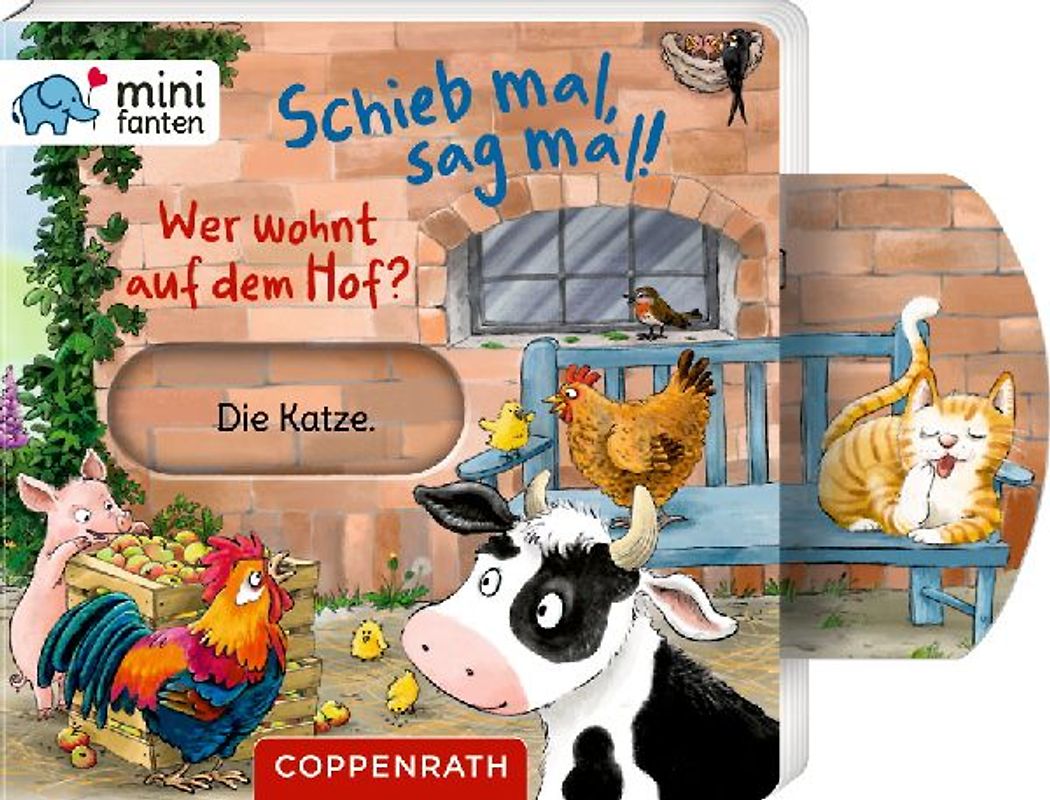minifanten 49: Schieb mal, sag mal! Wer wohnt auf dem Hof?