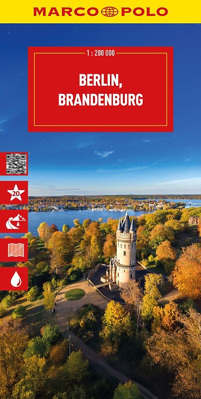 MARCO POLO Reisekarte Deutschland 04 Berlin, Brandenburg 1:225.000