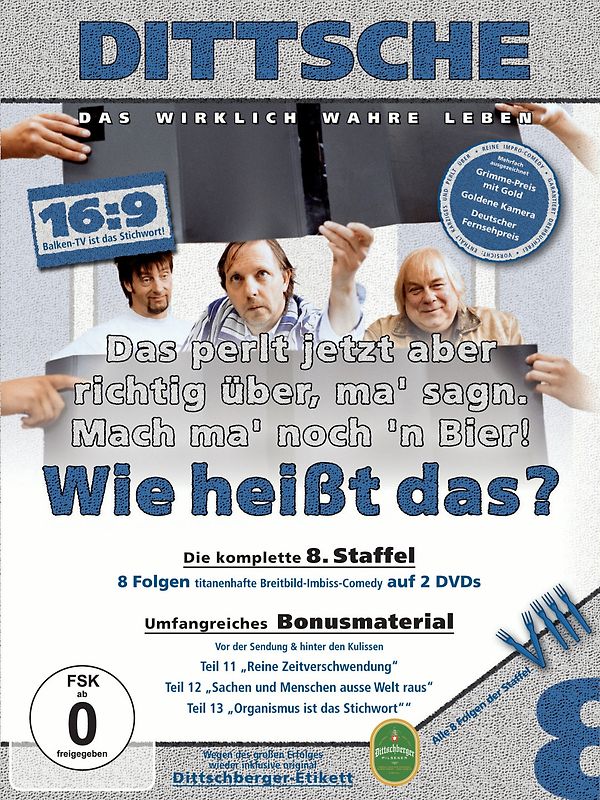 Dittsche: Das wirklich wahre Leben - Die komplette 8. Staffel (2 DVDs) DVD