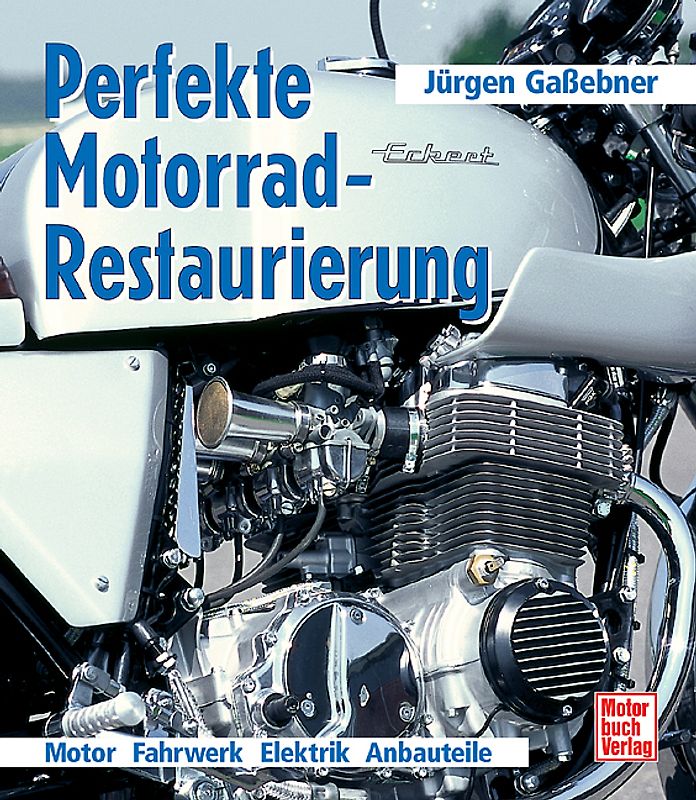 Perfekte Motorrad-Restaurierung