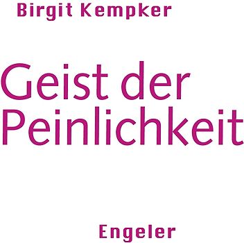Geist der Peinlichkeit