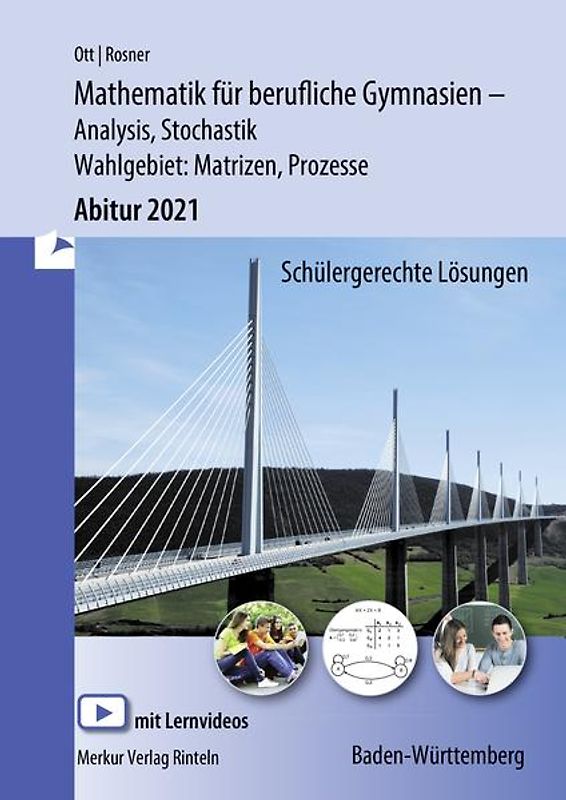 Mathematik für berufliche Gymnasien - Abitur 2021 - Baden-Württemberg