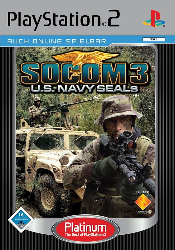 SOCOM 3: U.S. Navy Seals [Platinum, nur Software] PlayStation 2