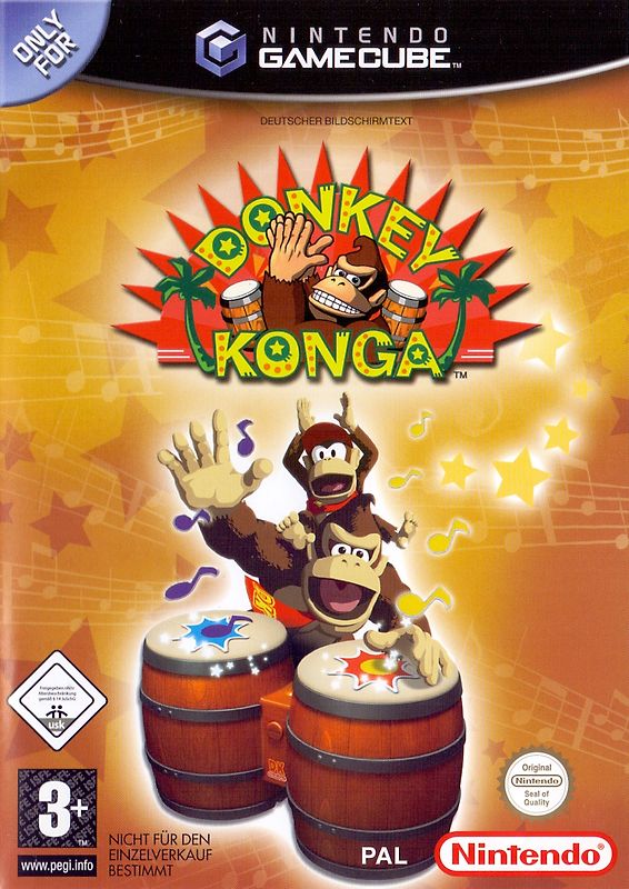 Donkey Konga [ohne Bongocontroller] Nintendo GameCube