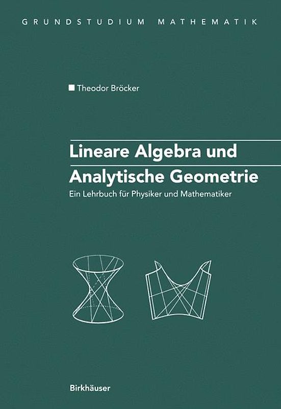 Lineare Algebra und Analytische Geometrie