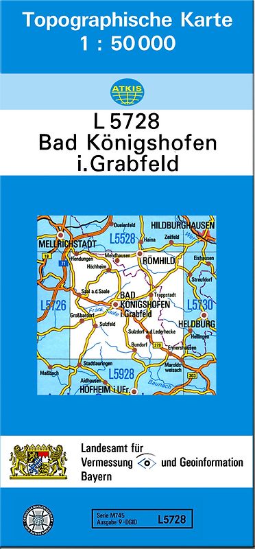 TK50 L5728 Bad Königshofen i.Grabfeld