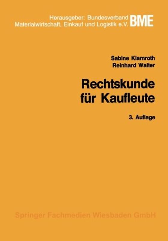 Rechtskunde für Kaufleute