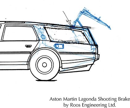 Aston Martin Lagonda Shooting Brake by Roos Engineering Ltd.