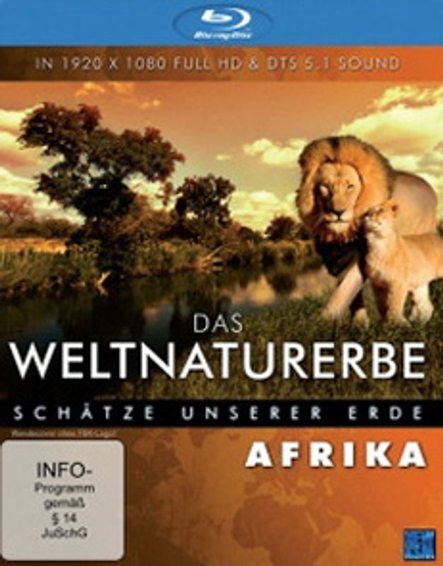 Das Weltnaturerbe - Schätze unserer Erde - Afrika Blu-ray Disc