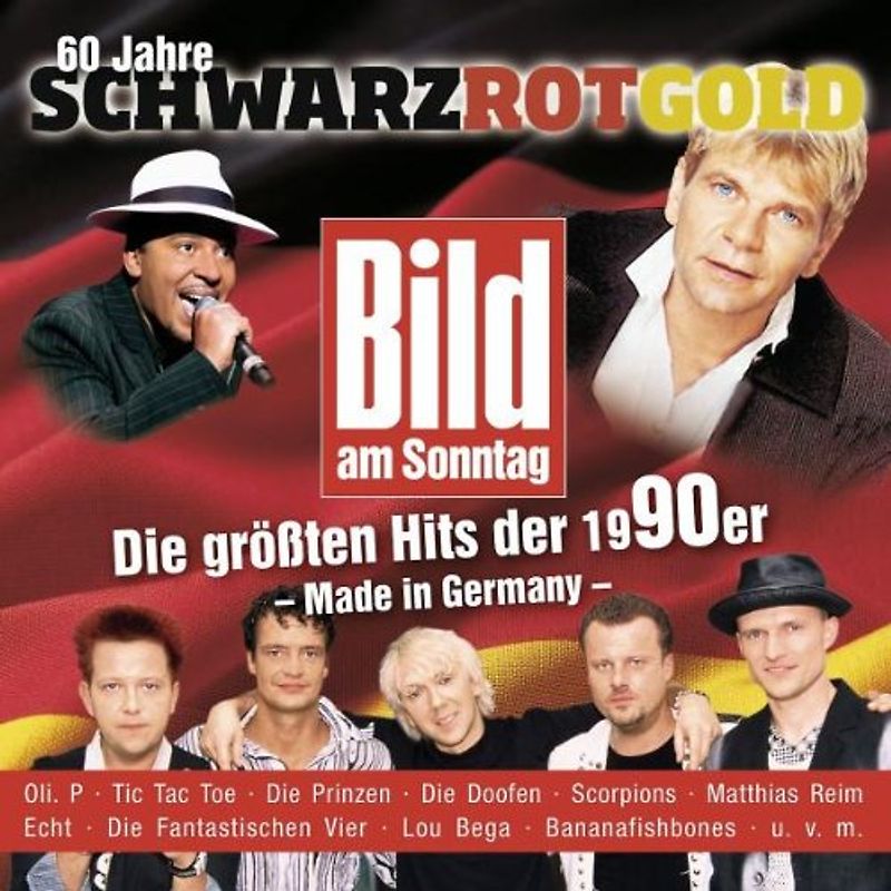 Various - 60 Jahre Schwarz Rot Gold 1990-1999