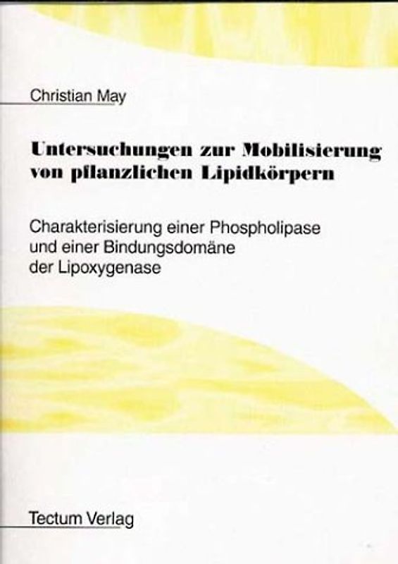 Untersuchungen zur Mobilisierung von pflanzlichen Lipidkörpern