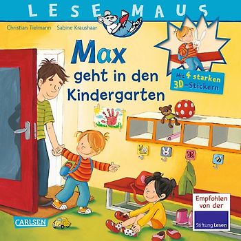 LESEMAUS: Sonderausgabe Max geht in den Kindergarten