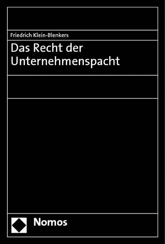 Das Recht der Unternehmenspacht