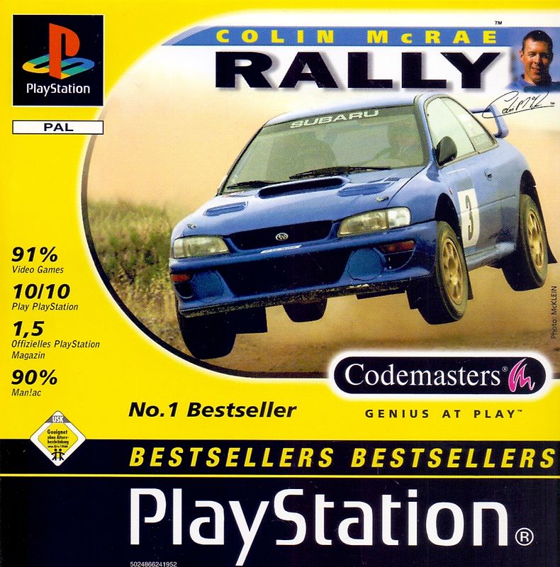 Colin Mc Rea Rally [Bestsellers] PlayStation 1