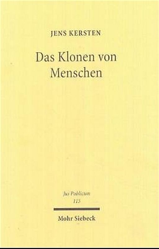 Das Klonen von Menschen