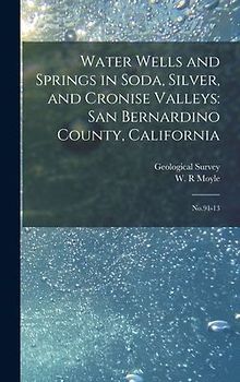 Water Wells and Springs in Soda, Silver, and Cronise Valleys